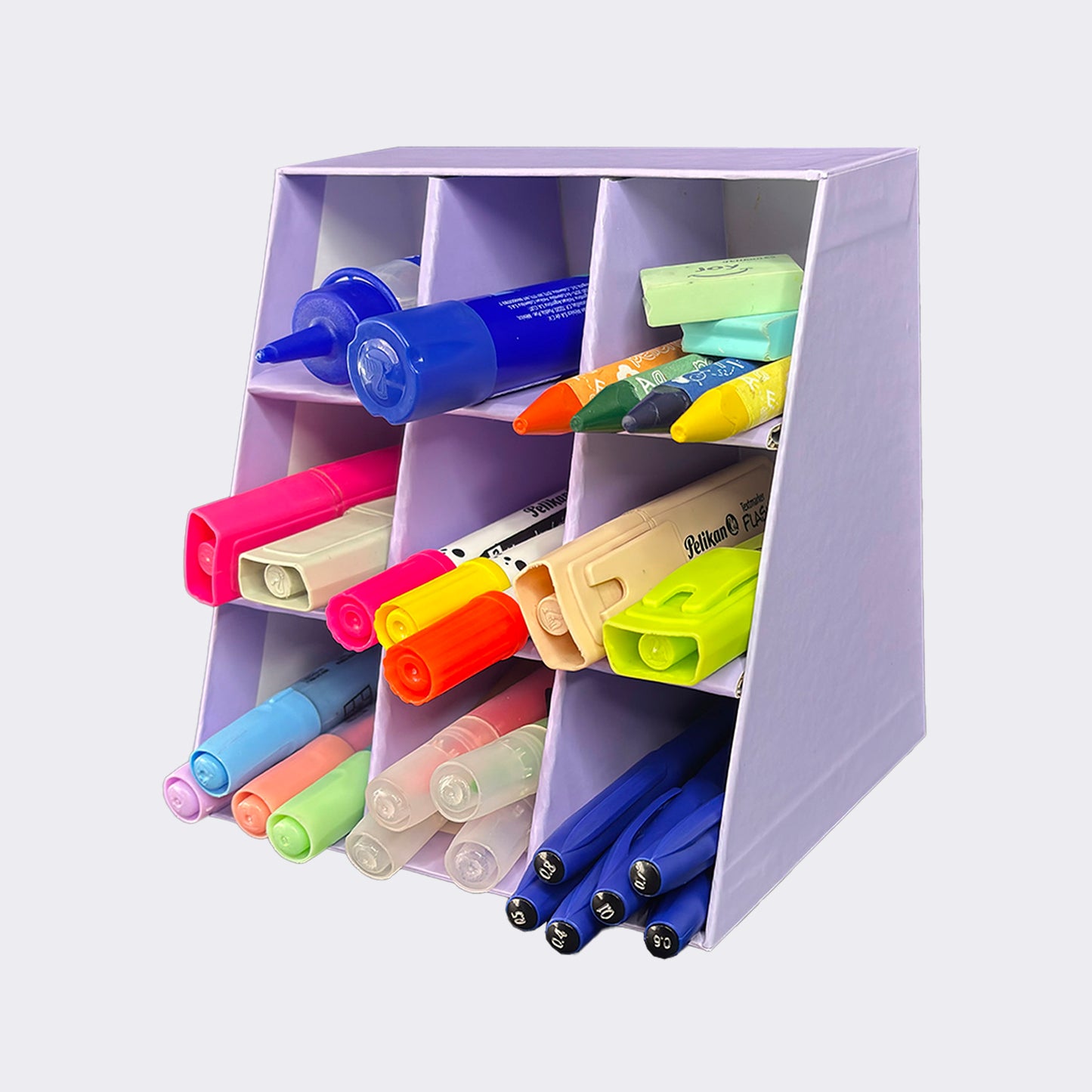 ORGANIZADOR OXFORD 3X3 MALVA