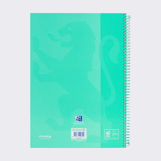 OXFORD CLASSIC EUROPEANBOOK 1 MATERIA CUADRICULADO ICE MINT