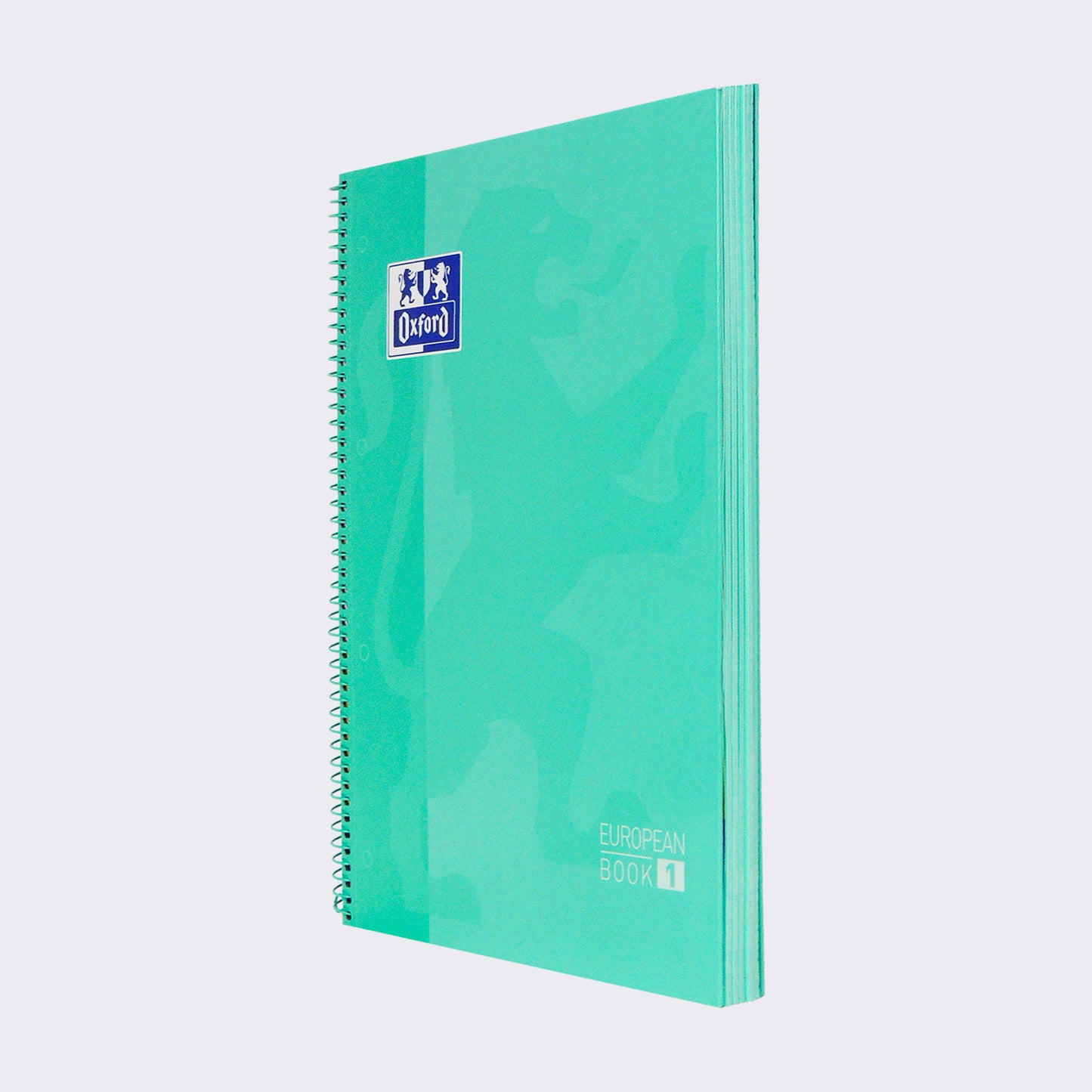 OXFORD CLASSIC EUROPEANBOOK 1 MATERIA CUADRICULADO ICE MINT