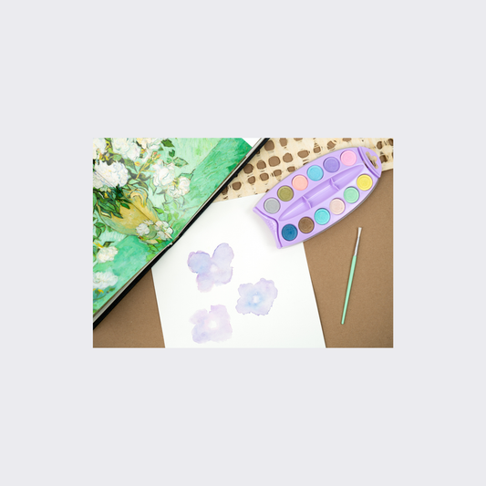 ACUARELA ESCOLAR 12 COLORES PASTEL