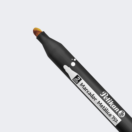 TJ/2 MARCADOR METÁLICO 752 ORO & PLATA