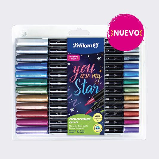 ESTUCHE PLUMON COLORELLA DUO PINCEL & REGULAR
