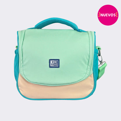 PORTA ALIMENTOS OXFORD COLORBLOCK ICE MINT