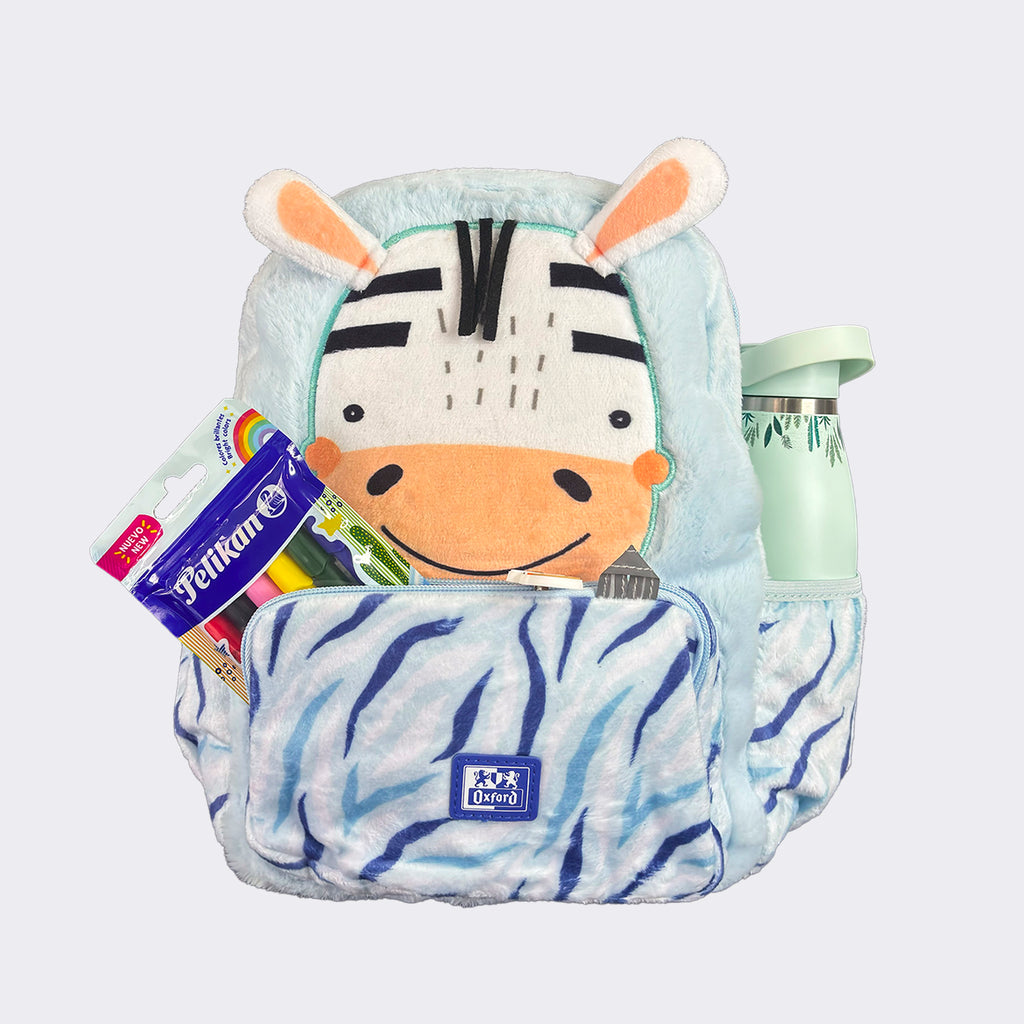 MORRAL INFANTIL OXFORD ANIMAL BESTIES ZOE CEBRA