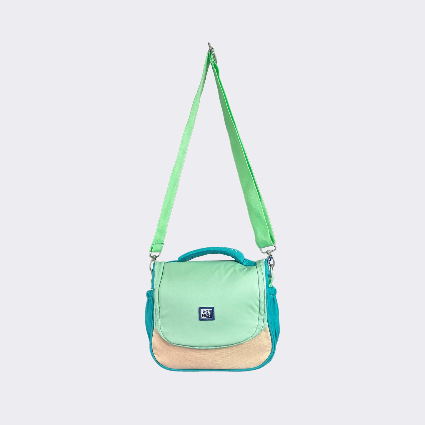 PORTA ALIMENTOS OXFORD COLORBLOCK ICE MINT