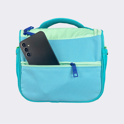 PORTA ALIMENTOS OXFORD COLORBLOCK ICE MINT