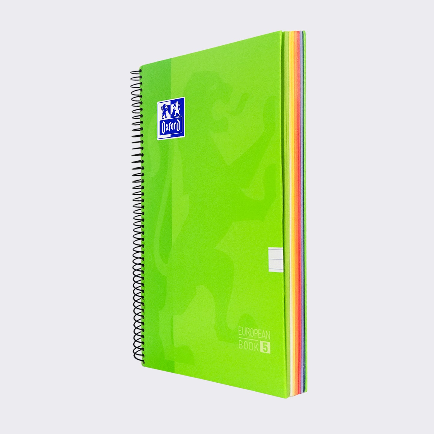 OXFORD CLASSIC EUROPEANBOOK 5 MATERIAS RAYADO MANZANA VERDE
