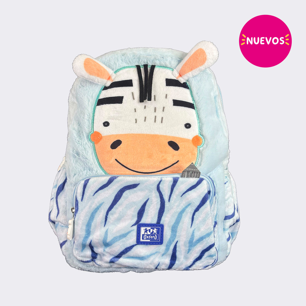 MORRAL INFANTIL OXFORD ANIMAL BESTIES ZOE CEBRA