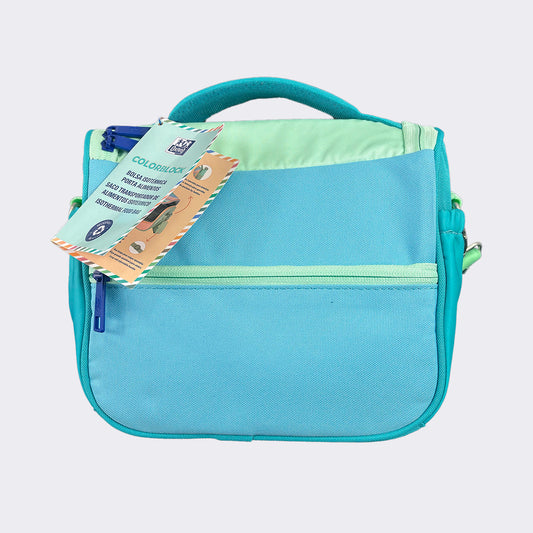 PORTA ALIMENTOS OXFORD COLORBLOCK ICE MINT