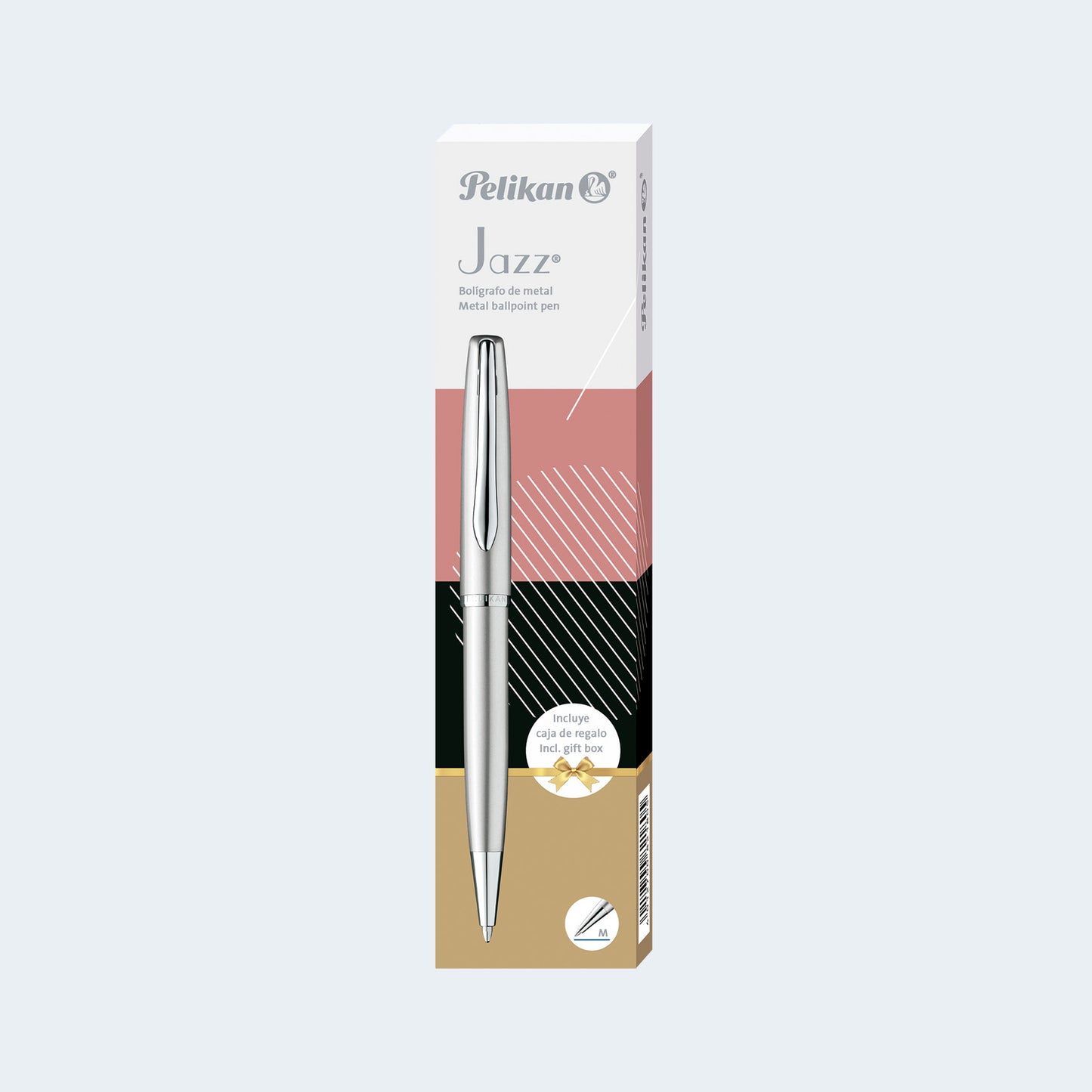 BOLÍGRAFO JAZZ NOBLE ELEGANCE SILVER/SILVER G24