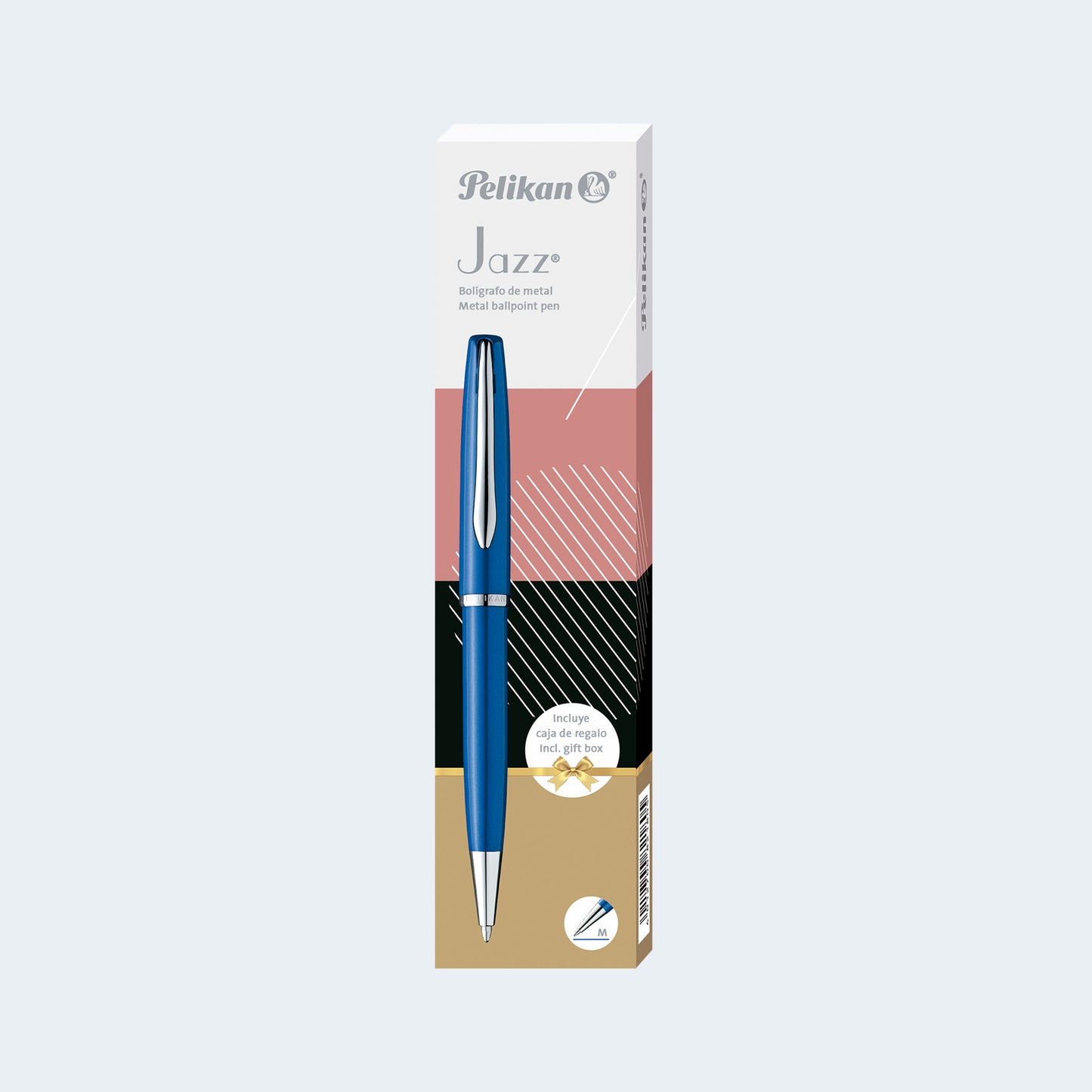 BOLÍGRAFO JAZZ NOBLE ELEGANCE BLUE/SILVER G24