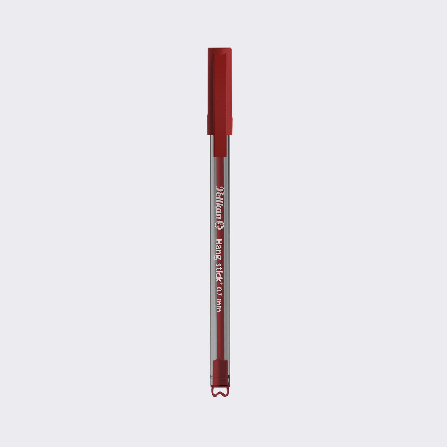 BOLÍGRAFO HANG STICK PUNTA AGUJA CJ/12 ROJO