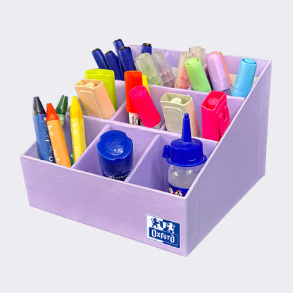 ORGANIZADOR OXFORD 3X3 MALVA