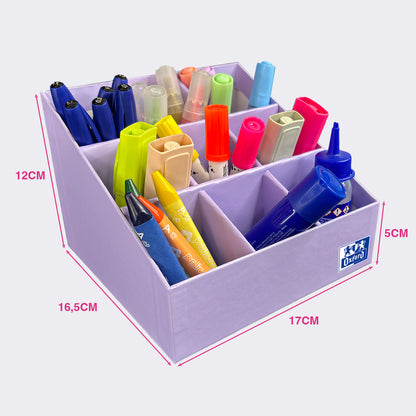 ORGANIZADOR OXFORD 3X3 MALVA
