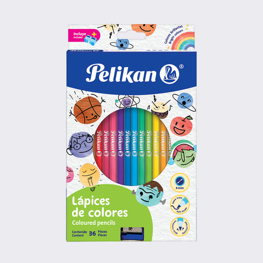 LÁPICES DE COLORES X36