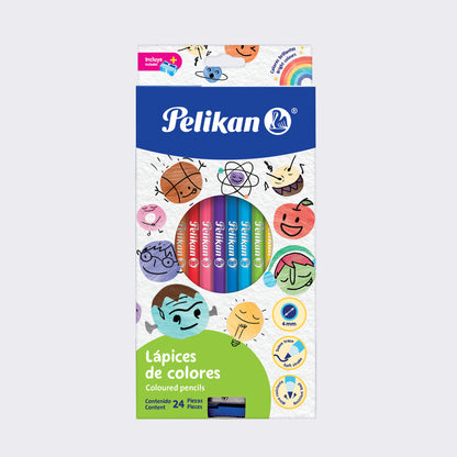 LÁPICES DE COLORES X 24