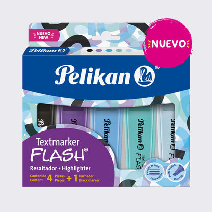 CJ X 5 TEXTMARKER FLASH OCEAN / NEGRO