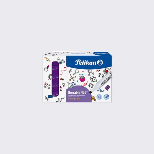 MARCADOR BORRABLE 426® CJ/10 VIOLETA