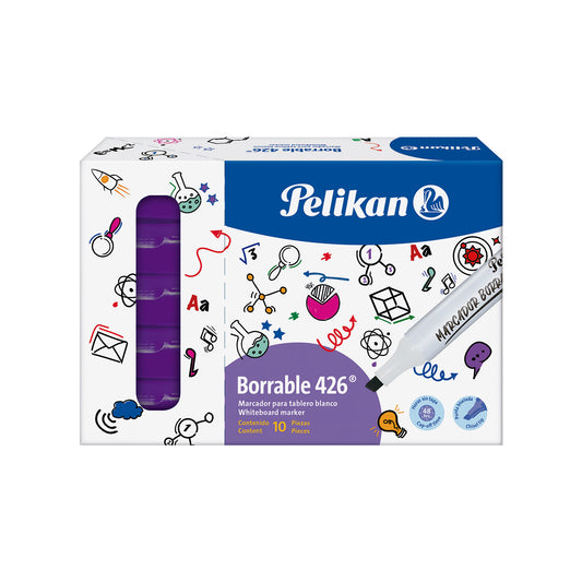 MARCADOR BORRABLE 426® CJ/10 VIOLETA