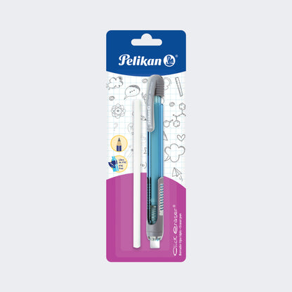 TJ 1 LÁPIZ BORRADOR CLICK ERASER ESCOLAR CON REPUESTO