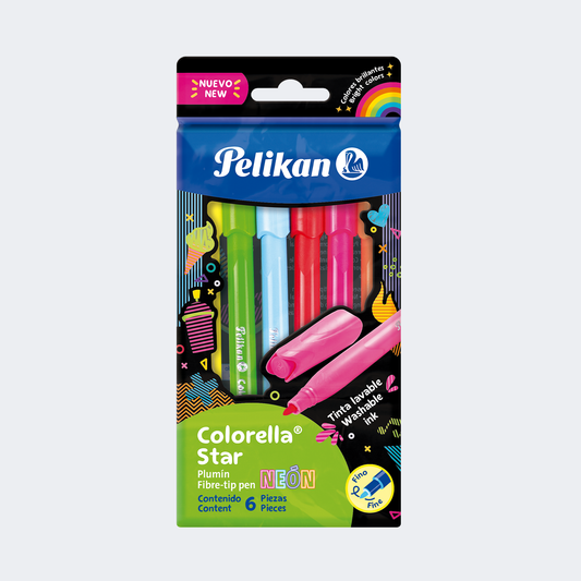 COLORELLA STAR JR NEON X 6