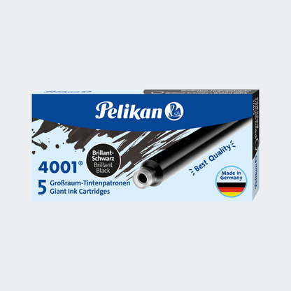 CARTUCHOS TINTA NEGRA BRILLANTE 4001 X 5 UNIDADES