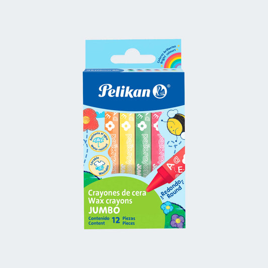 PELICRAYONES JUMBO X 12