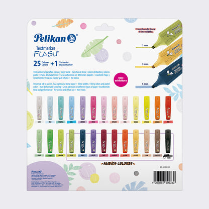 TEXTMARKER FLASH CAMALEÓN CJ/26 COLORES SURTIDOS