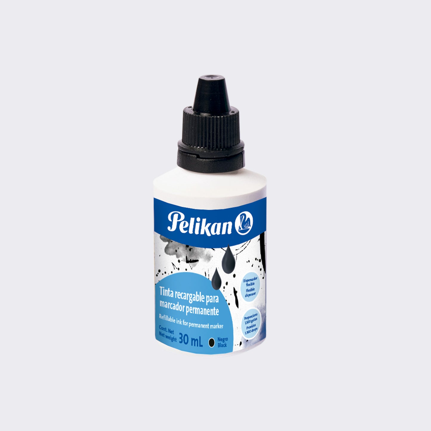 TINTA RECARGABLE PERMANENTE NEGRA