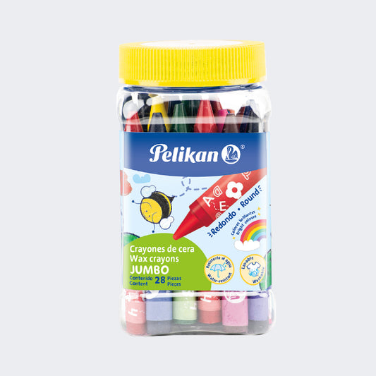 PELICRAYONES JUMBO BR/28 COLORES SURTIDOS
