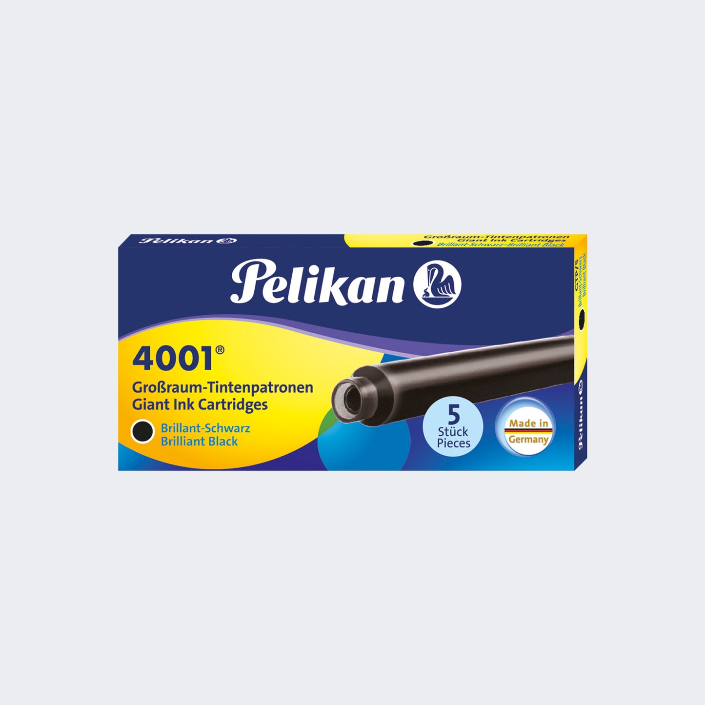 CARTUCHOS TINTA NEGRO  AZUL 4001 X 5 UNIDADES